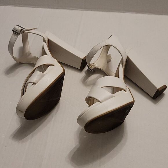 DELICIOUS CRISS-CROS BLOCK HEEL PLATFORM OPEN TOE PLATFORM ESPADRILLE SANDAL R3 - Picture 11 of 16